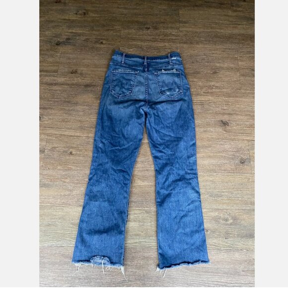Mother Jeans The Hustler Ankle Fray Wish On A Star Straight Leg Womens 27 - Picture 8 of 8